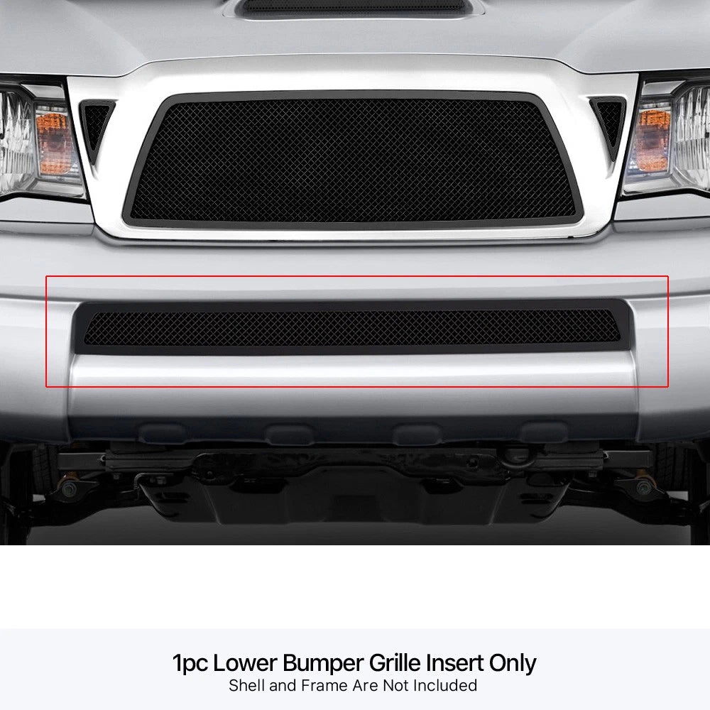 Stainless Steel Black Mesh Grille Insert for Toyota Tacoma (2005-2011)