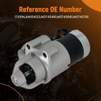 Starter Motor for Steiner 410 (12V 0.8kW, M2T43781, 17291N, 9 Teeth, CCW)
