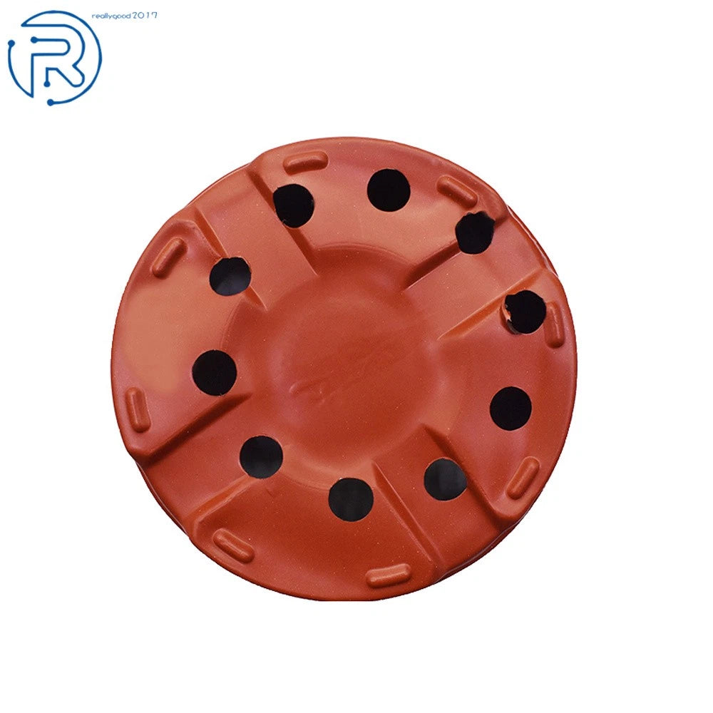 Set of 100 Round Plastic Nursery Pots for Garden Seedlings