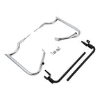 Hard Saddlebag Bracket Guard Bar for Harley Touring Glide (2014–2024) Chrome