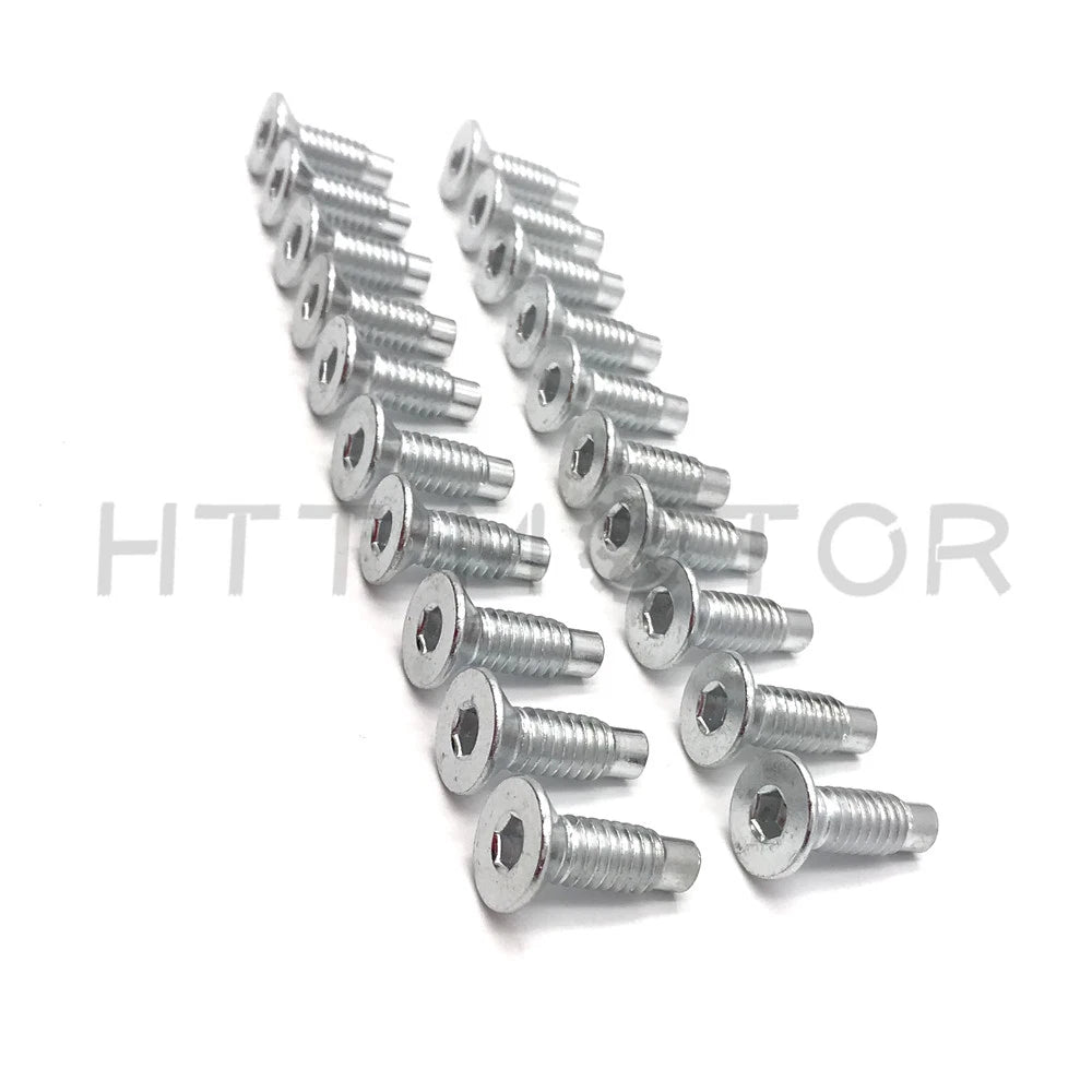 Set of 20 Windshield Hinge Allen Bolts for Jeep CJ YJ TJ Wrangler (1976–2006)