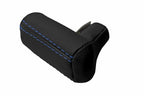 Leather Automatic Shift Gear Knob Cover for BMW E34 (1988–1995) Blue Stitch