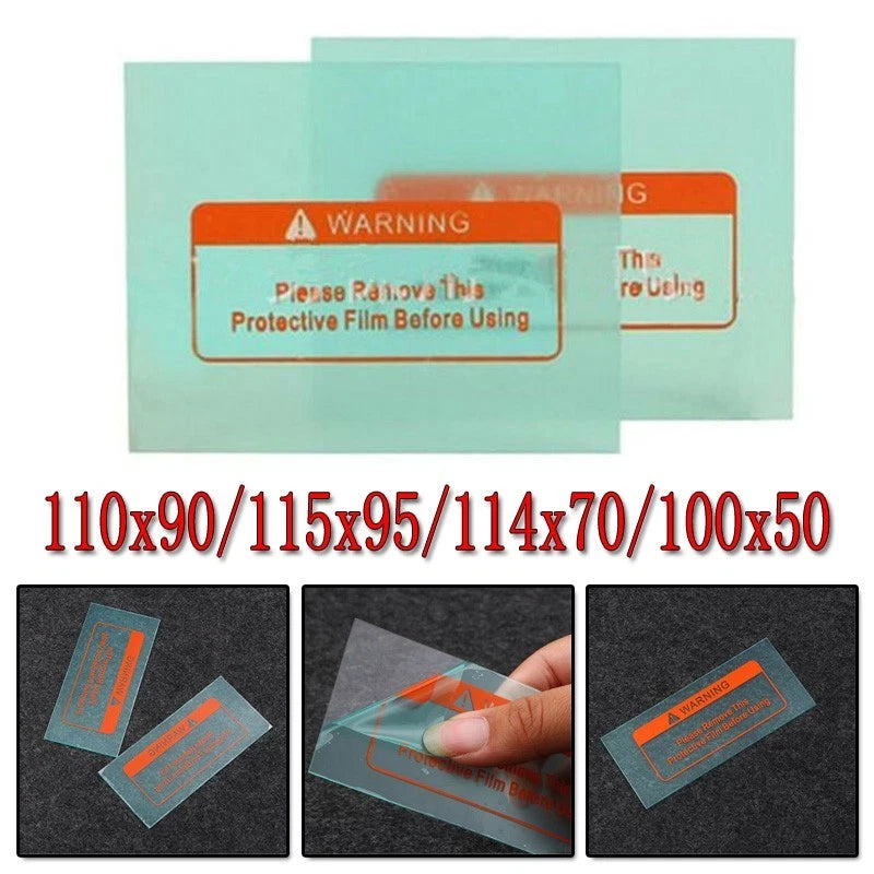 Lens Protection Plate for Welding Equipment (Solder Transparent)