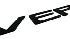 Matte Black Tailgate Letter Inserts with Heavy Duty ABS for 2022–2025 Ford Maverick