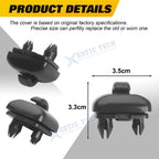 Sun Visor Hook Clip Base for Audi A3 S4 A5 TT Q3 Q5 (2010-2022)