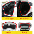 Seal Strip 10M 2-Layer Edge Moulding for Car Door Trunk