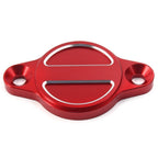 Engine Oil Filter Cap Cover Guard Red for Ducati Monster 1100 1200 Multistrada (2009–2019)