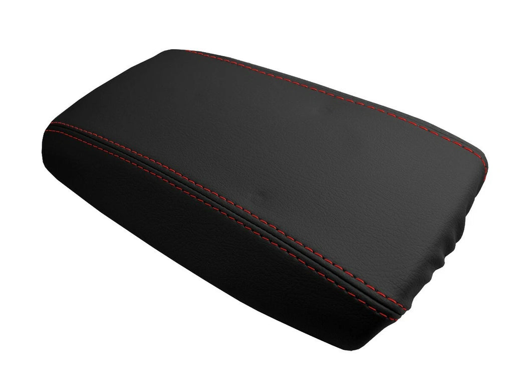 Console Lid Pull Over Cover Leather for Chevrolet Camaro (1997–2002) Red Stitch