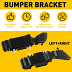 Set of 2 Bumper Support Bracket Retainers for Hyundai Accent (2012-2017)