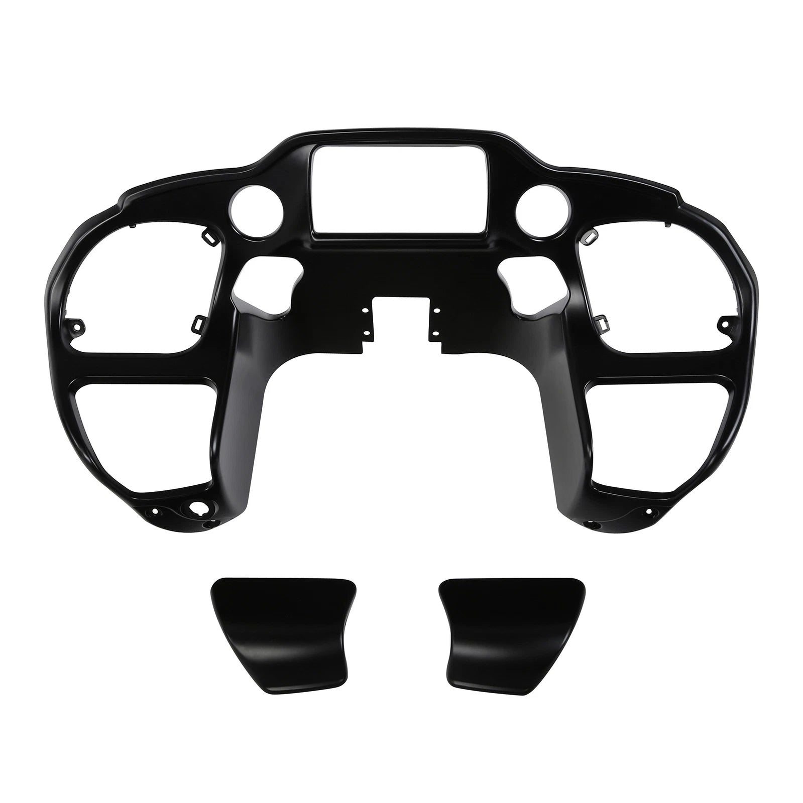 Inner Outer Fairings Glove Box Door for Harley Road Glide (2015–2023) Black Denim