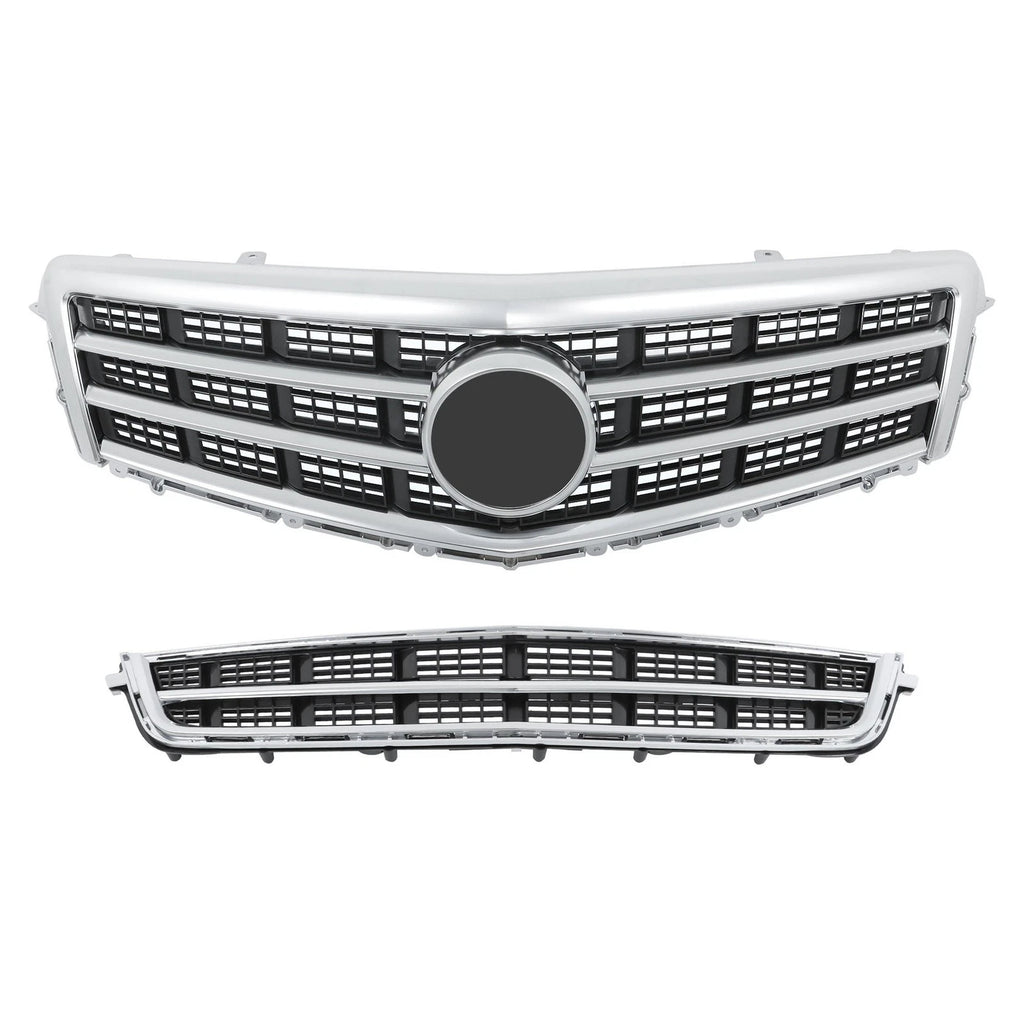 Front Upper and Lower Grilles for Cadillac ATS (2013–2014)