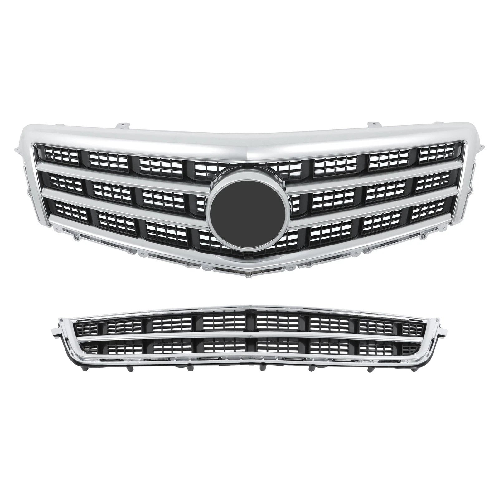 Front Upper and Lower Grilles for Cadillac ATS (2013–2014)