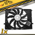 Cooling Fan Assembly with Brushless Motor for Mercedes-Benz S350 S500 (2000–2006)
