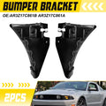 Set of 2 Front Bumper Cover Support Brackets for Ford Mustang (2010â2014)