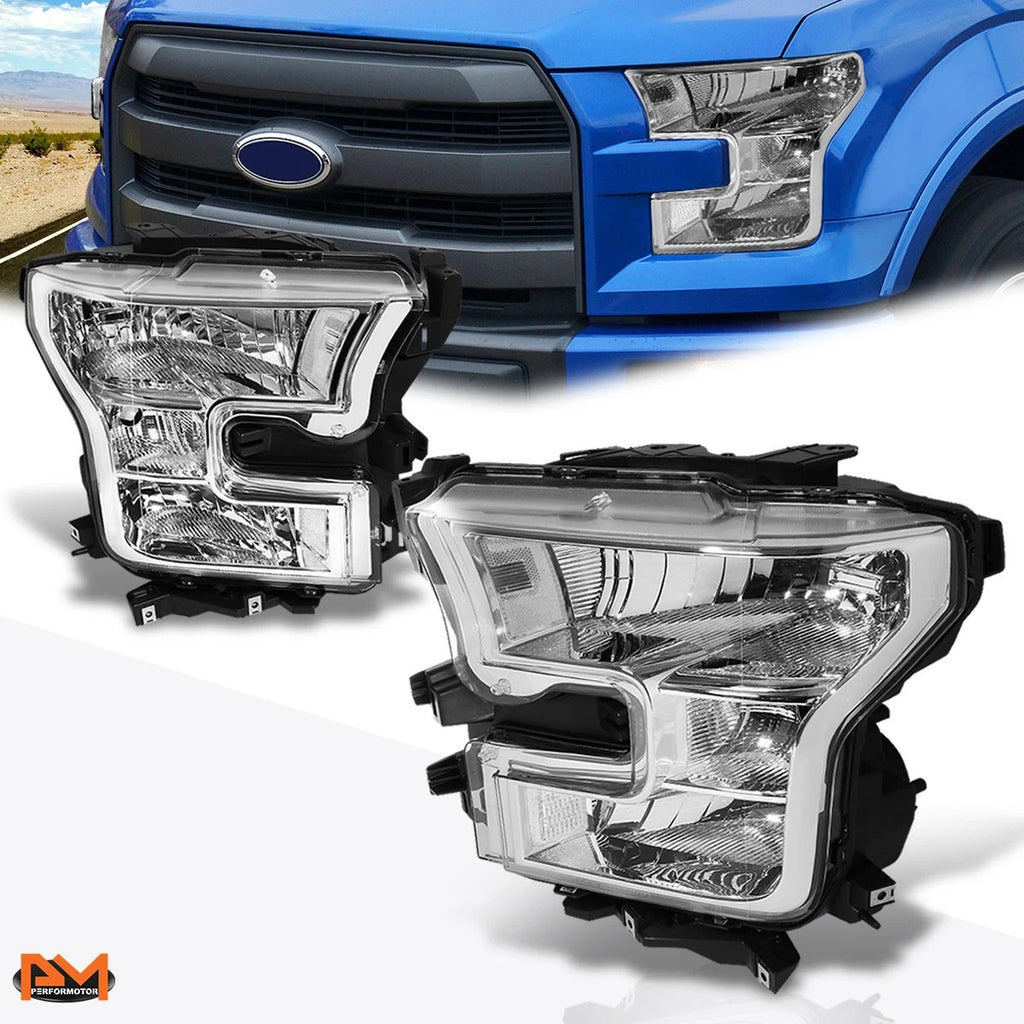 Set of 2 Side Step Nerf Bars for Ford F150 Super Crew Cab (2004–2014)