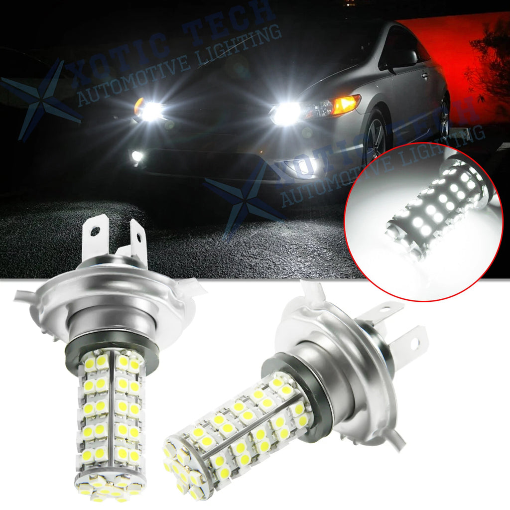 SMD 6000K Bright White H4 LED DRL Daytime Running Light for 2016–2025