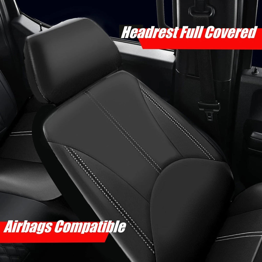 Full Set Leather Car Seat Covers for Toyota (5-Seats)