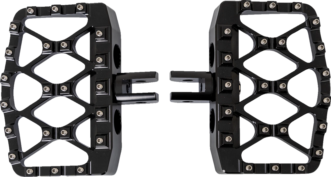 Burly Brand MX-Evolution Mini Floorboards for Harley FL/FX (B13-1019B)