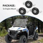 3x Engine Mount for Polaris RZR 800 (2008–2014)