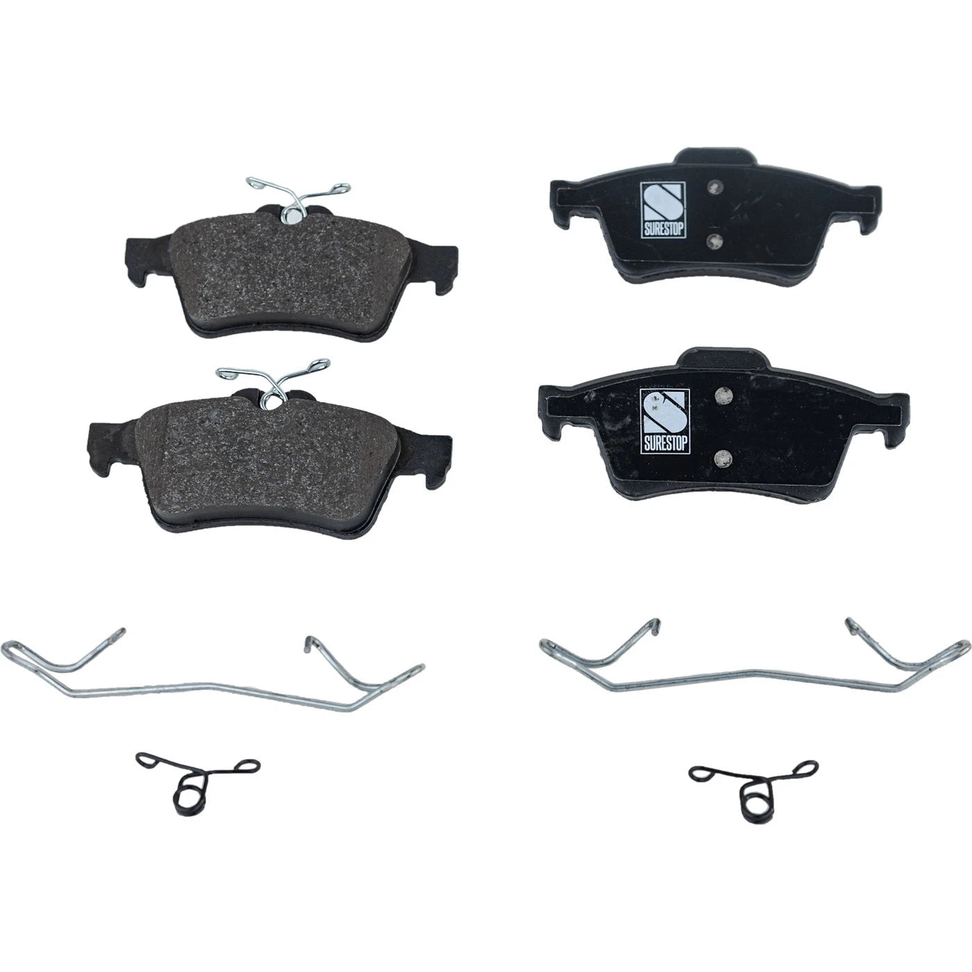 Brake Pad Set for Pontiac Solstice (2006–2009) Front and Rear RWD