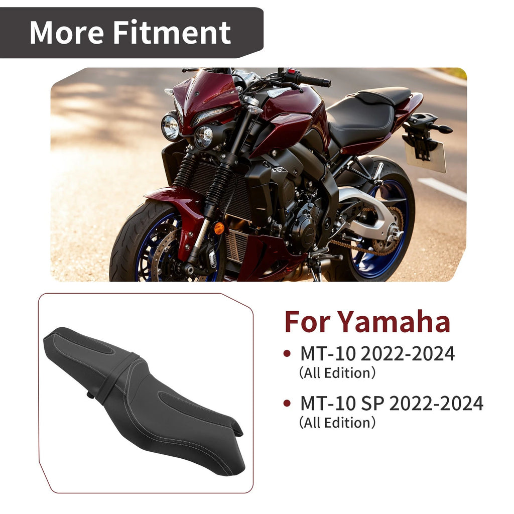Comfort Seat Assembly for Yamaha MT-10 MT-10SP (2022–2024) B5Y-247C0-00-00
