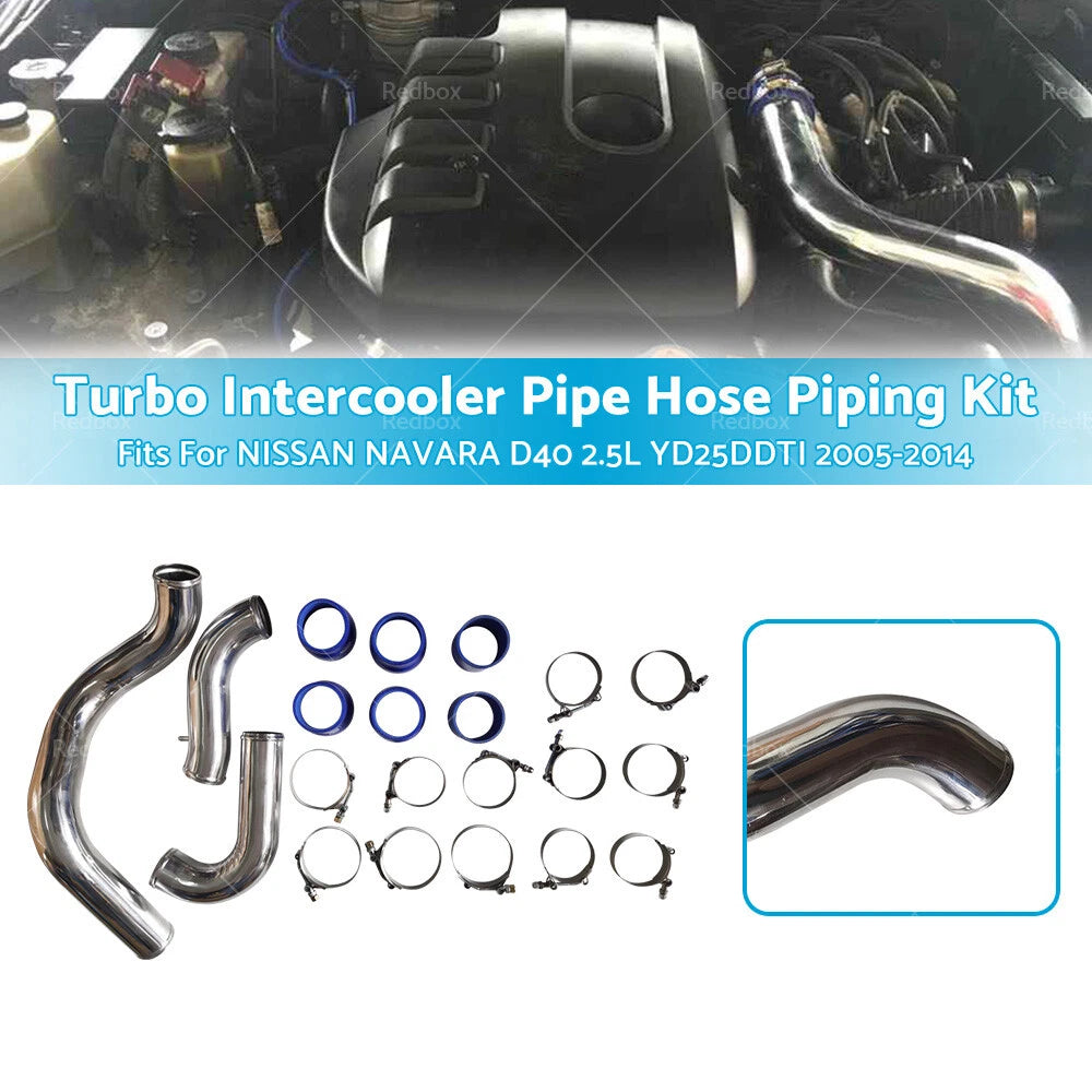 Turbo Intercooler Piping Kit for Nissan Navara D40 (2005–2014)