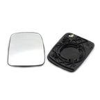 Pair Chrome Side Wing Mirror Glass for Land Rover Discovery III (2004–2009)