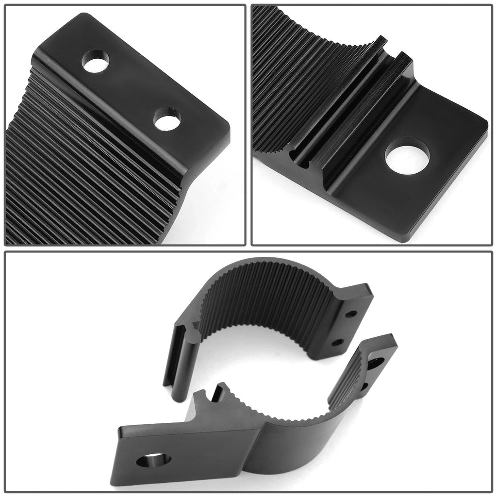 2X Fog Light Mount Clamp Bracket for Roof/Bull Bars (2" OD)