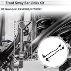 Set of 2 Front Stabilizer Bar Links for Subaru Legacy (2015–2019) No.K750906/K750907