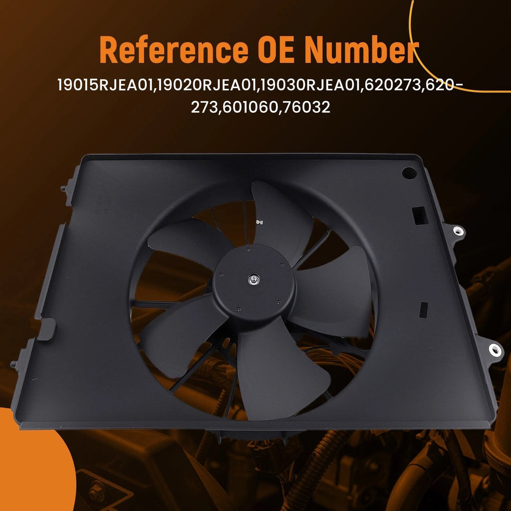Electric Radiator Cooling Fan for Honda Ridgeline V6 3.5L (2006–2008) 620273 76032