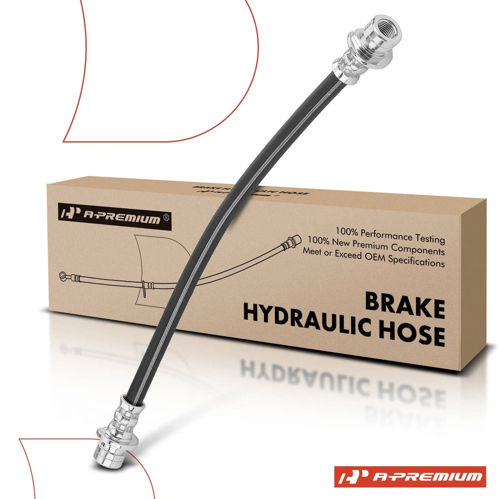 Rear Left Brake Hydraulic Hose for Honda Fit (2009–2014)