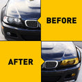 Set of 2 12"x72" Tint Film for Headlight Taillight Foglight (Universal)