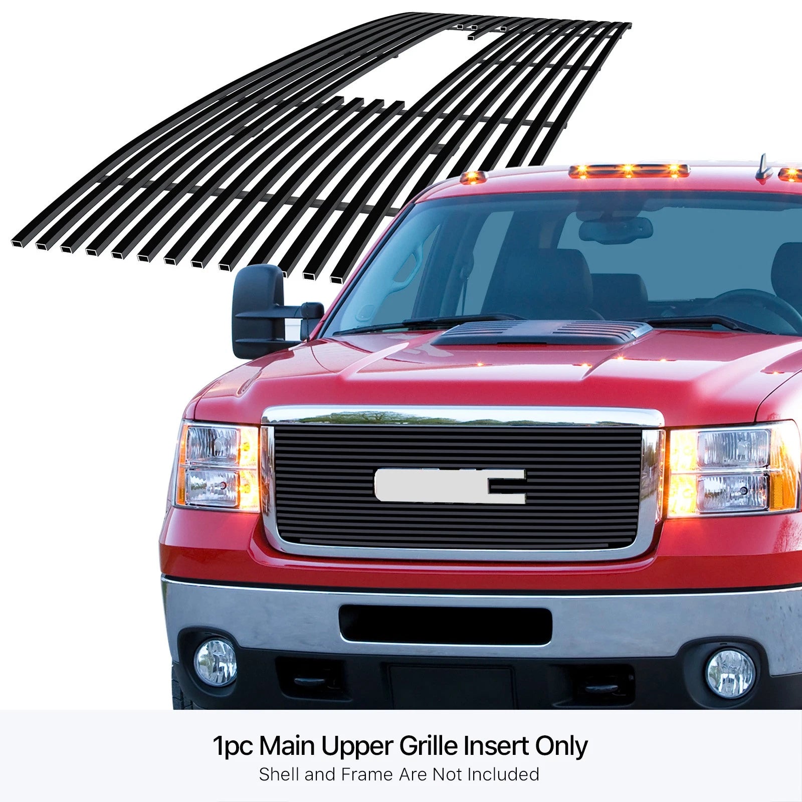 Stainless Black Billet Grill for GMC Sierra 2500/3500HD (2011-2014)
