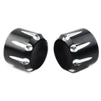 CNC Front Axle Cap Nut Covers  for Harley Touring Road King Electra Glide