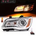 Chrome Clear Headlight for Chrysler 300 (2011–2023) LED