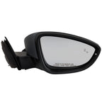 Right Side Mirror for Volkswagen Passat (2016–2020) Power Heated Signal Light