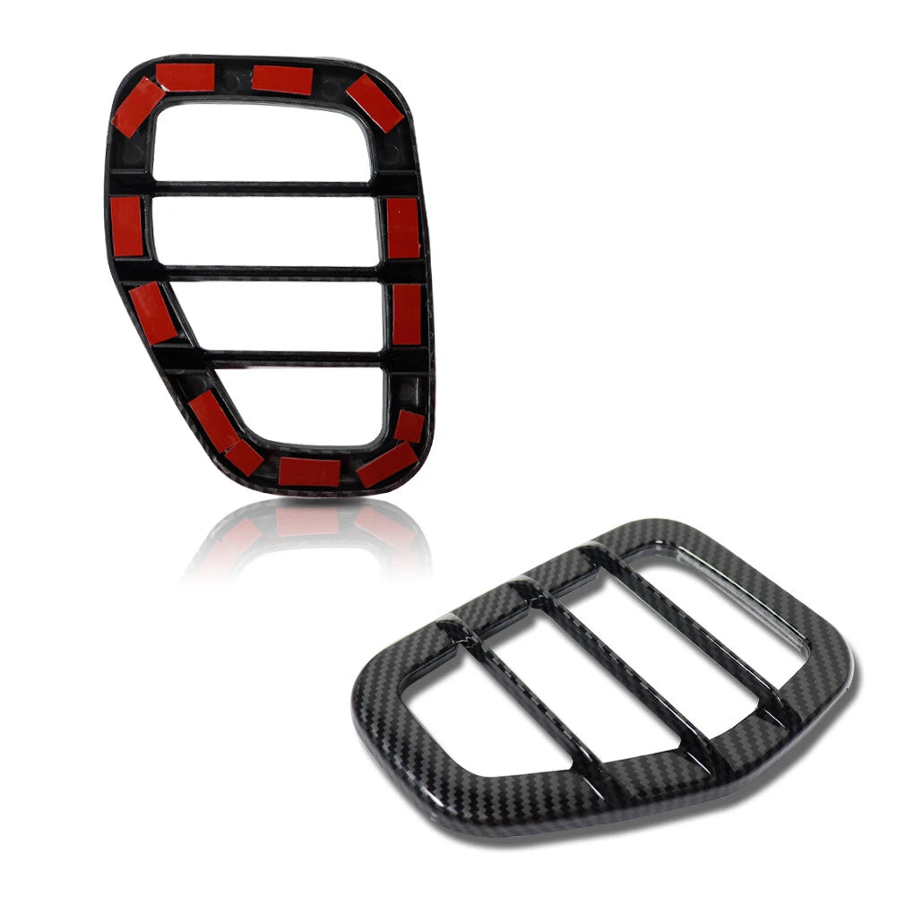2X Front Fender Side Marker Light Covers for Hummer H3 H3T (2006–2010)