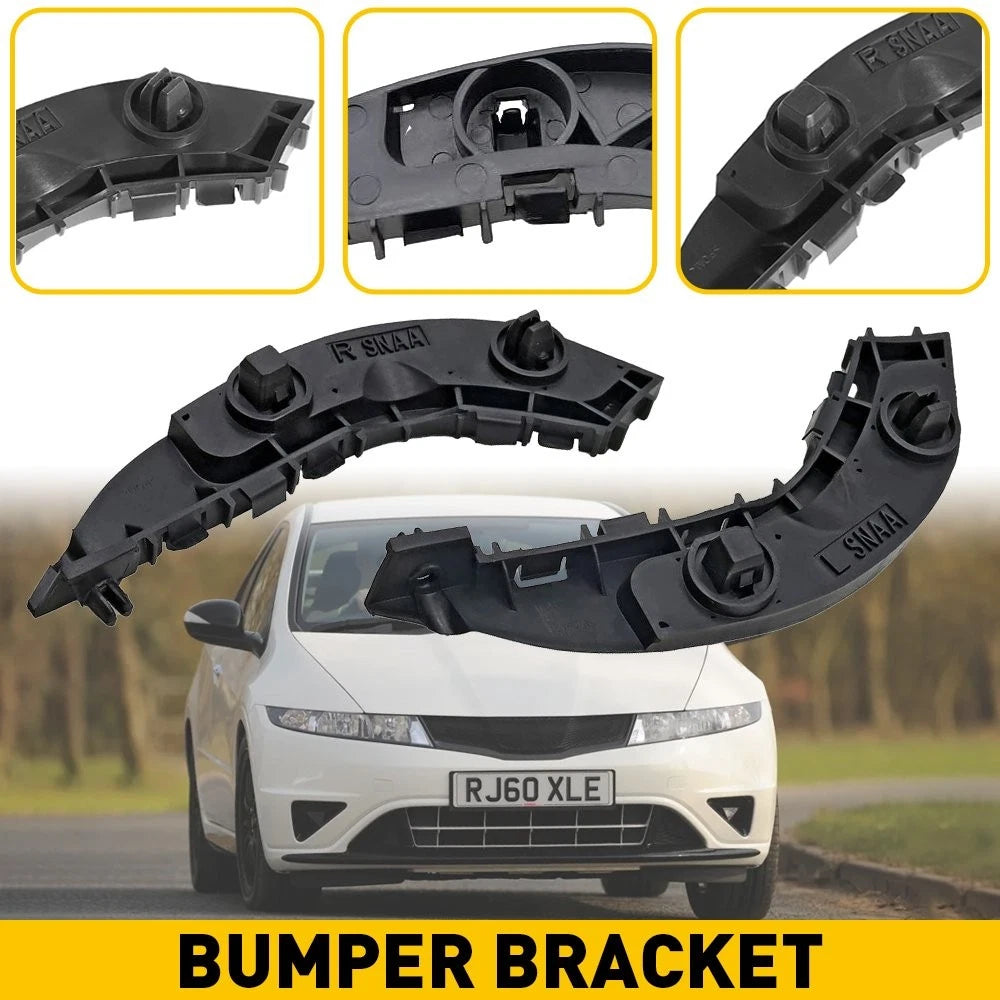 Set of 2 Front Bumper Retainers for Honda Civic Sedan (2006–2011)