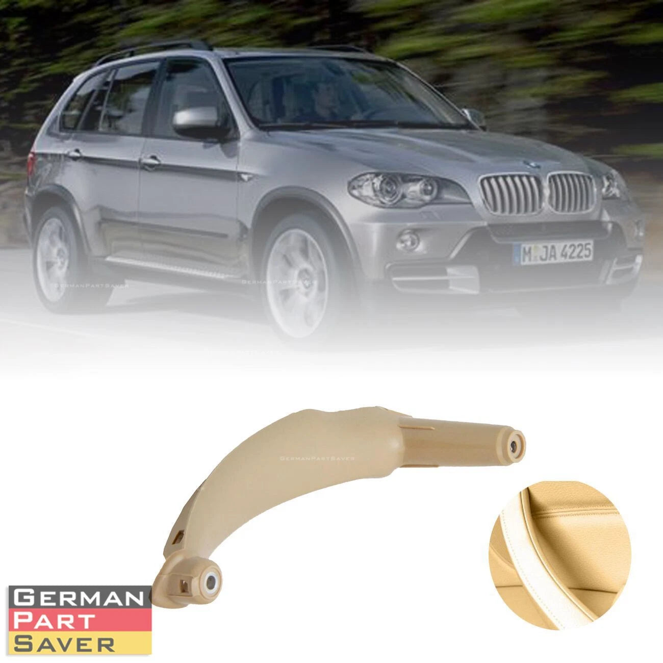 Right Inner Door Panel Handle Trim Cover for BMW X5 (2007–2013)
