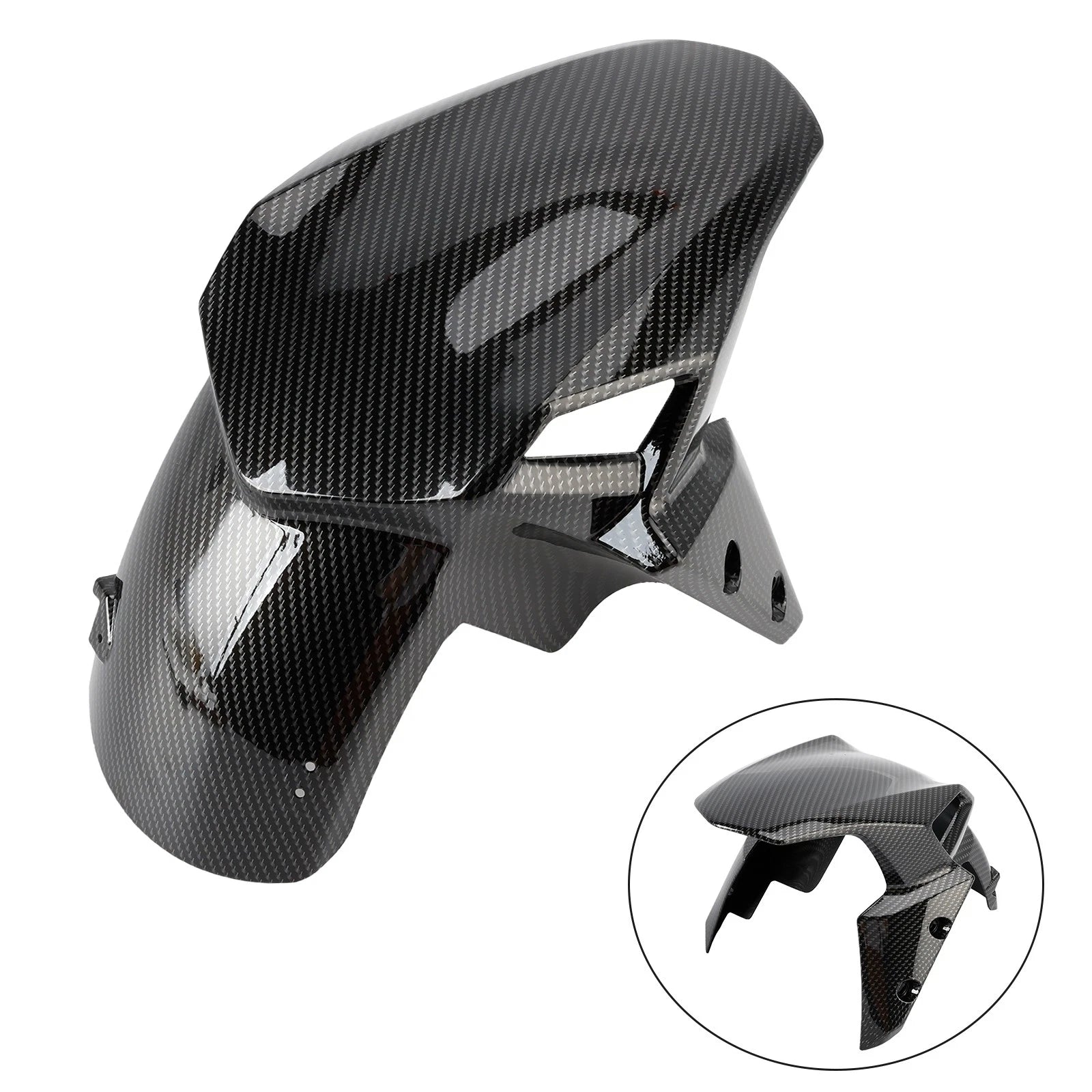 Front Fender Tire Hugger Mudguard for Kawasaki Z900 (2017–2024) Carbon BS5