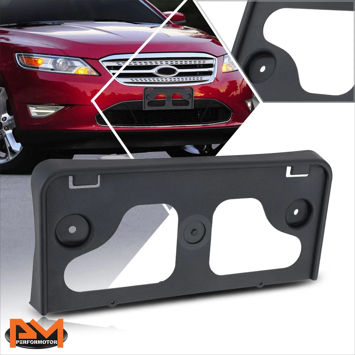 Tow Hook License Plate Mounting Bracket for Ford Taurus (2010–2012)