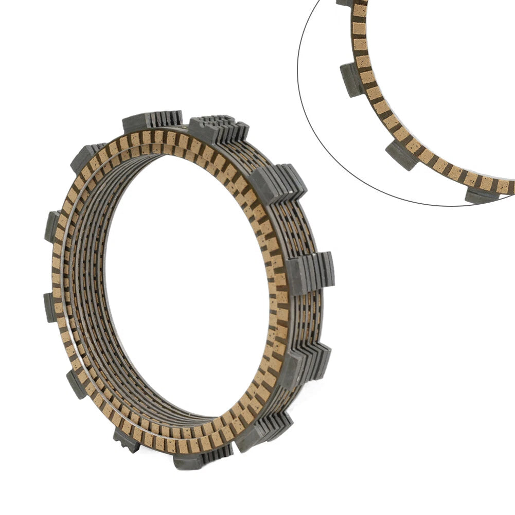 Set of 8 Clutch Friction Plates for Yamaha VMX1200 V-Max 1200 (1985–2007)