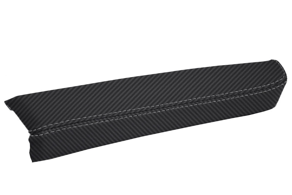 Carbon Fiber Front Door Armrest Panel Cover for Nissan 350Z (2003–2005)