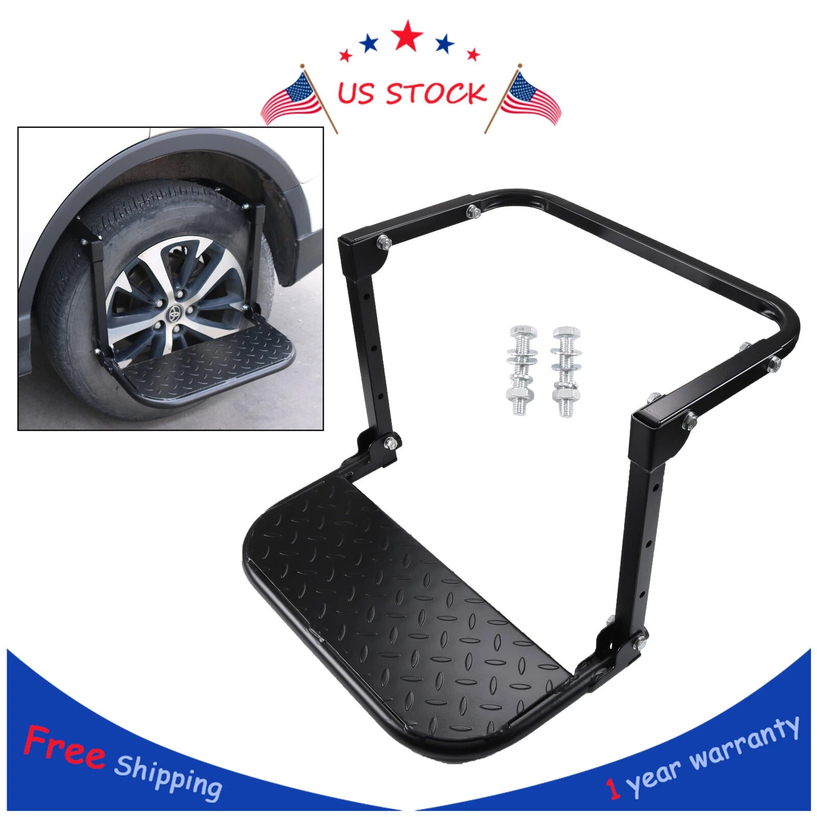 Tire Steps for Pickup Truck (2010–2023)