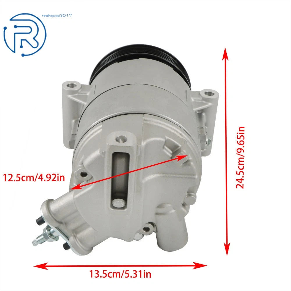 AC Compressor + Clutch for Chevy Malibu Buick Regal 2.0L 2.5L (2013–2016)