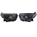 Headlight Assembly Set for Toyota RAV4 (2016-2018) Halogen Left+Right