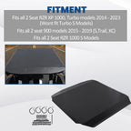 Thick Hard Roof Top for Polaris RZR 900/1000 (2014–2023) - Black