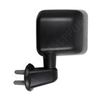 Driver Side Black Exterior Mirror for Jeep Wrangler (2007–2017)