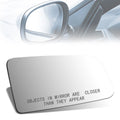 Side Door Mirror Glass Convex Lens for Sunbird Cavalier (1982–1989)