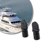 2X Bimini Top Insert Tube Eye End Accessories for Marine Boat Yacht